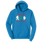 I Believe in It All Ladies Hoodie - Sapphire