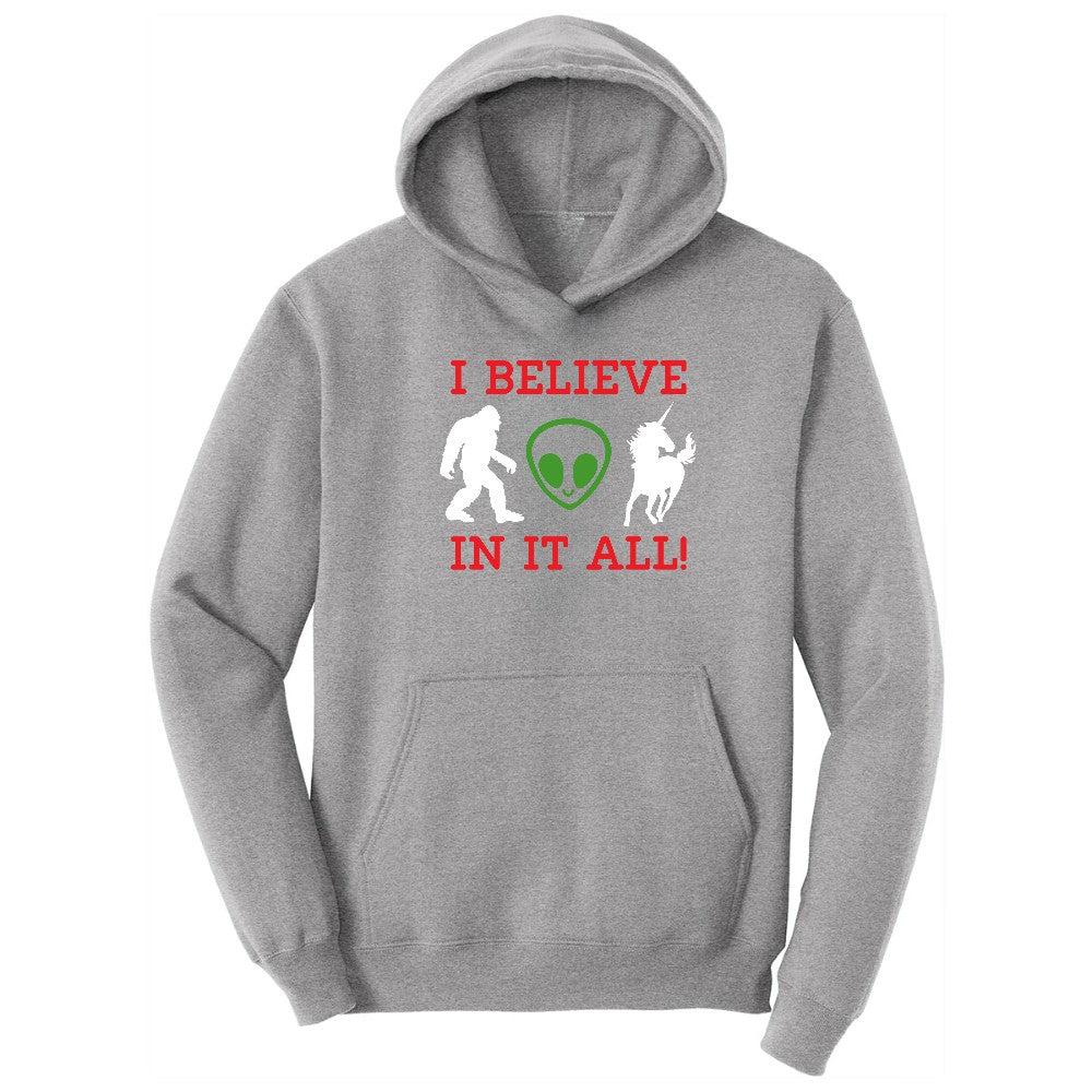 I Believe in It All Hoodie - Athletic Heather