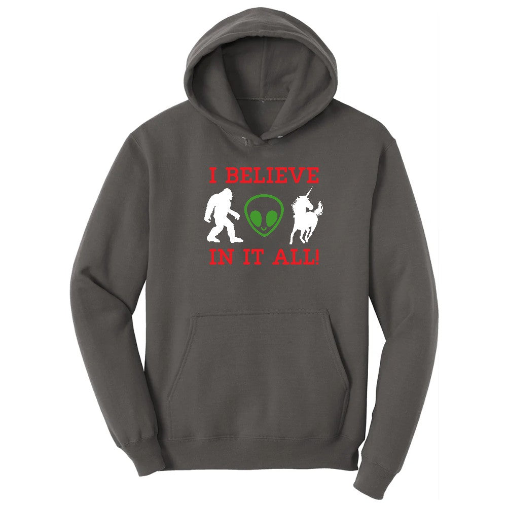 I Believe in It All Hoodie - Charcoal