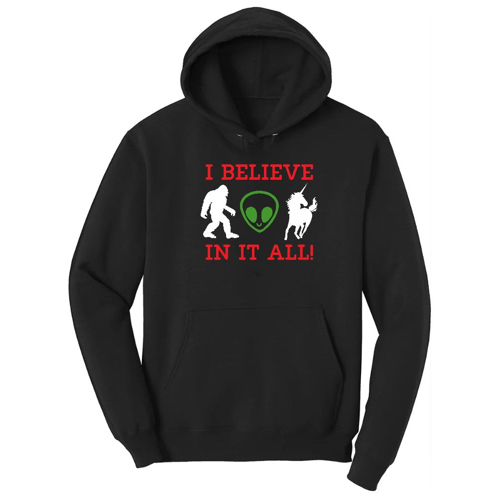 I Believe in It All Hoodie - Jet Black