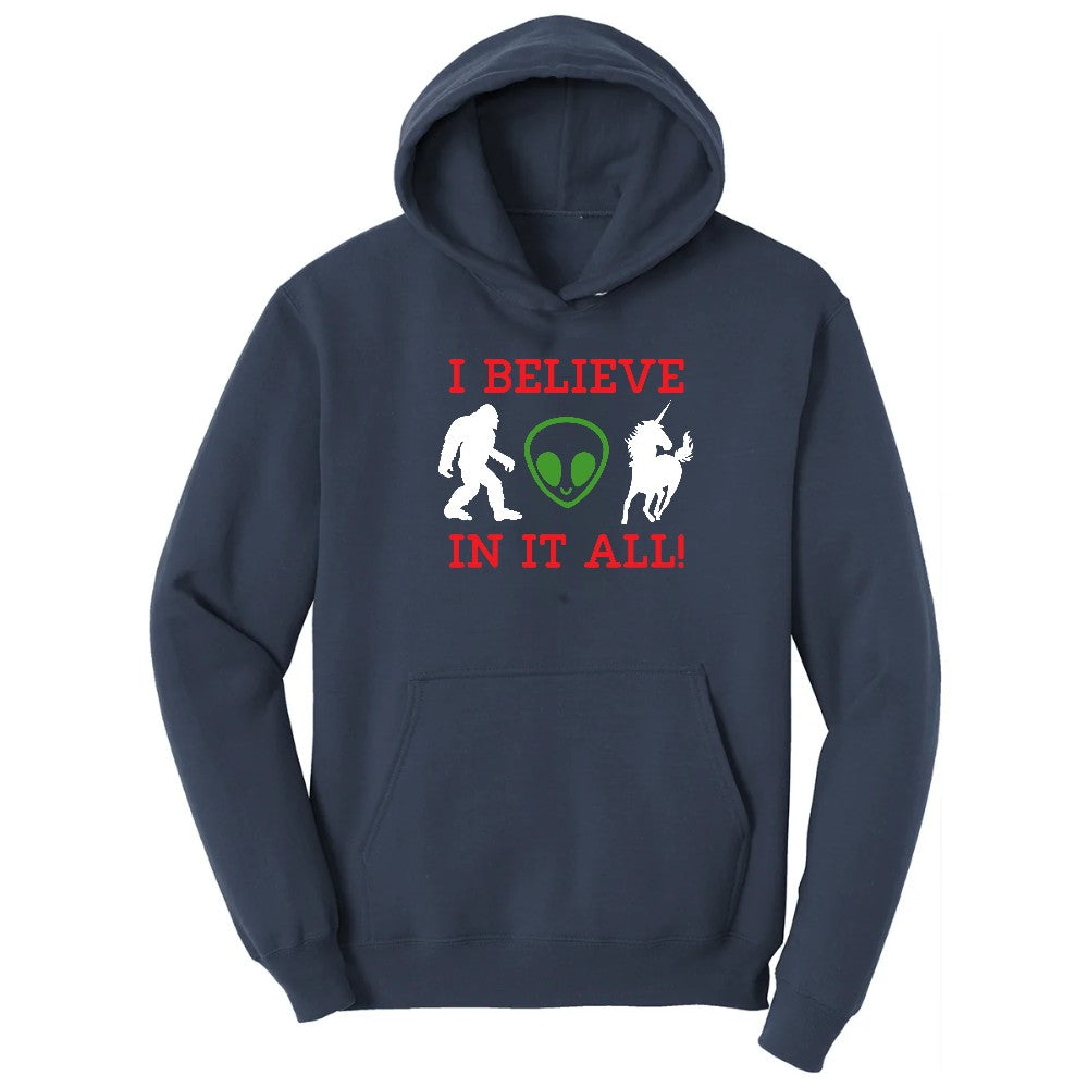 I Believe in It All Hoodie - Navy