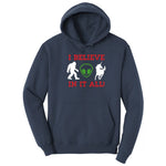 I Believe in It All Hoodie - Navy
