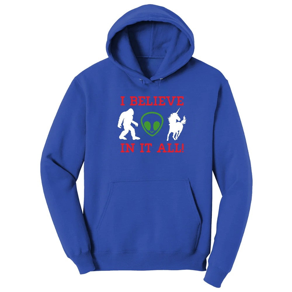 I Believe in It All Hoodie - True Royal