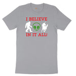 I Believe in It All Short Sleeve Tee - Athletic Heather Grey