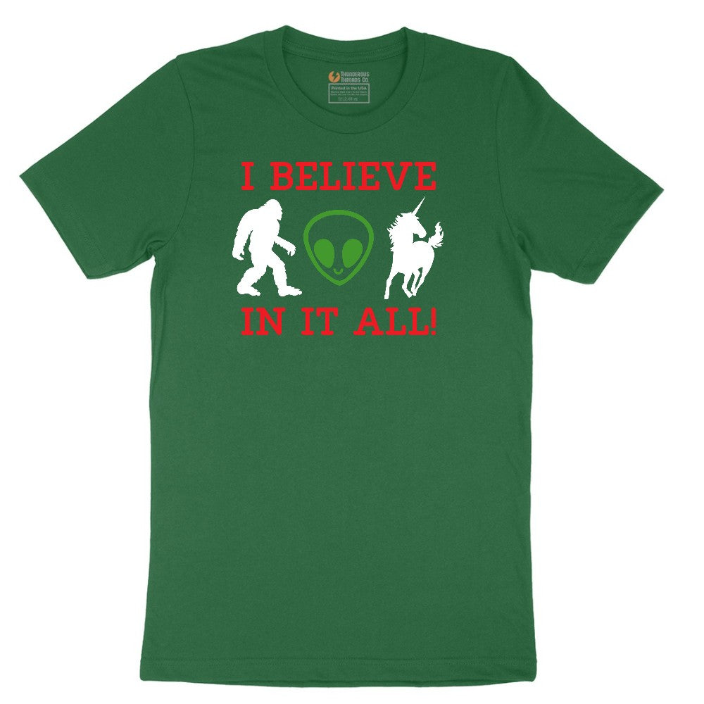 I Believe in It All Short Sleeve Tee - Athletic Kelly