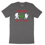 I Believe in It All Short Sleeve Tee - Dark Heather Grey