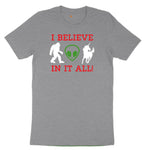 I Believe in It All Toddler Short Sleeve Tee - Athletic Heather