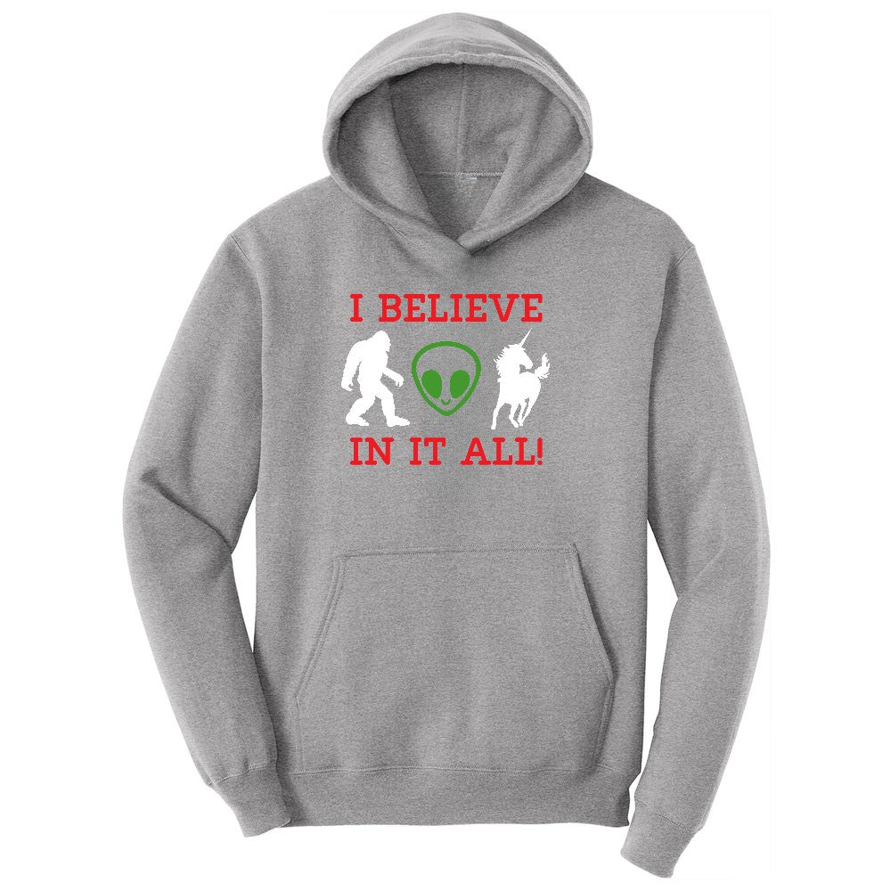 I Believe in It All Youth Hoodie - Athletic Heather