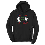 I Believe in It All Youth Hoodie - Jet Black