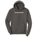 I Brake for Bigfoot Hoodie - Charcoal
