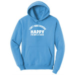 I Can't Make Everyone Happy I'm Not a Taco Youth Hoodie - Aquatic Blue