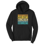 I Dont Care Who Dies in a Movie as Long as the Dog Lives Hoodie - Jet Black