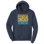 I Dont Care Who Dies in a Movie as Long as the Dog Lives Hoodie - Navy