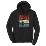 I Drive a Truck Drink Beer and Eat Meat Hoodie - Jet Black