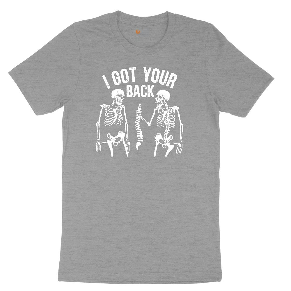 I Got Your Back Ladies Short Sleeve Tee - Granite Heather