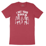 I Got Your Back Ladies Short Sleeve Tee - Vintage Red