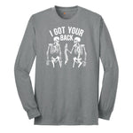 I Got Your Back Long Sleeve Tee - Athletic Grey