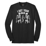 I Got Your Back Long Sleeve Tee - Jet Black