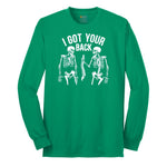 I Got Your Back Long Sleeve Tee - Kelly Green