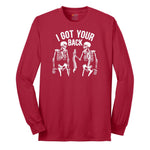 I Got Your Back Long Sleeve Tee - Red
