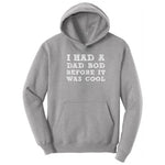 I Had a Dad Bod Before It Was Cool Hoodie - Athletic Heather