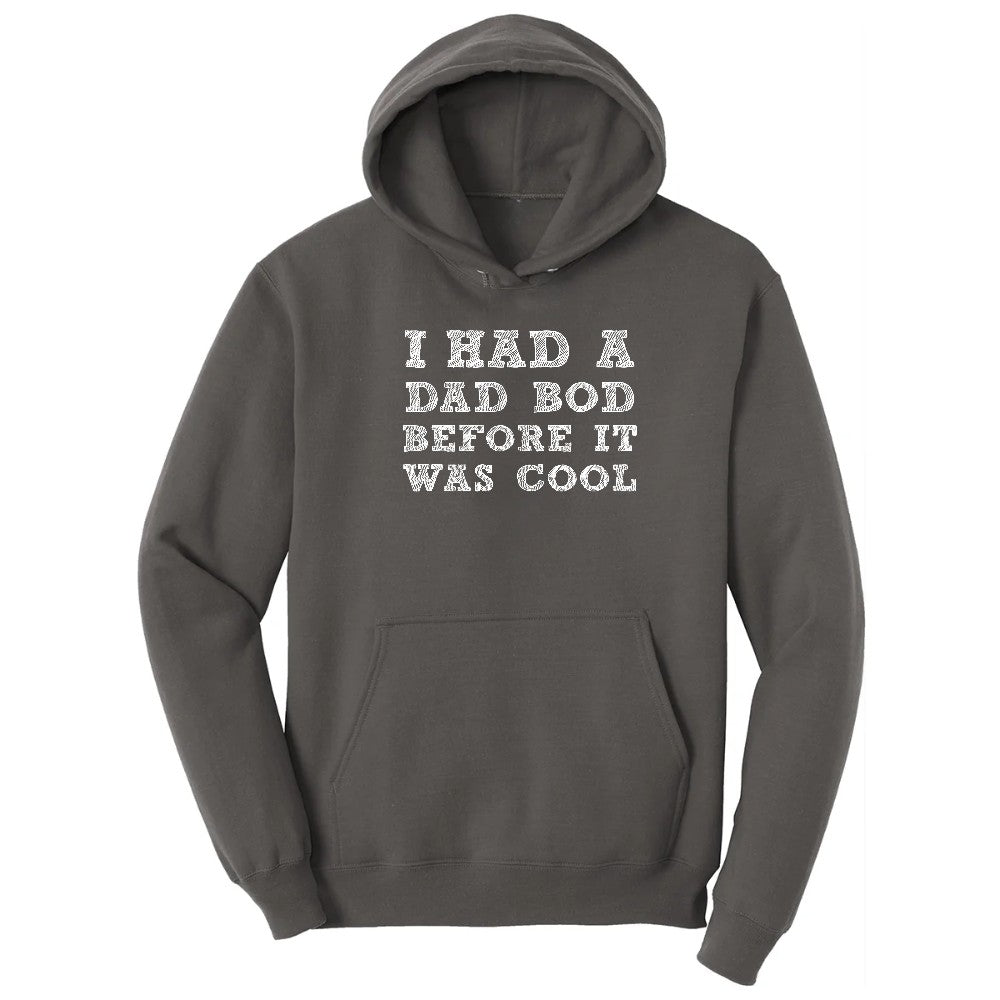 I Had a Dad Bod Before It Was Cool Hoodie - Charcoal