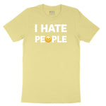 I Hate People Youth Short Sleeve Tee - Yellow