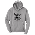 I Have a Fuzzy Daddy Youth Hoodie - Athletic Heather