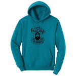 I Have a Fuzzy Daddy Youth Hoodie - Teal