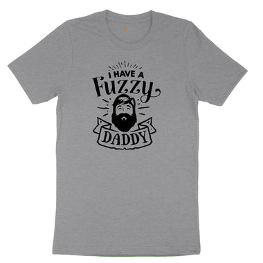 I Have a Fuzzy Daddy Youth Short Sleeve Tee - Athletic Heather