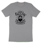 I Have a Fuzzy Daddy Youth Short Sleeve Tee - Athletic Heather