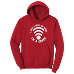 I Have a Need for Speed I'm a Gamer - Mens & Ladies T-Shirt Hoodie - Red