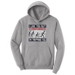 I Like You But if Zombies Chase Us I'm Tripping You Toddler Hoodie - Athletic Heather