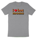 I Love Hot Moms Youth Short Sleeve Tee - Athletic Heather