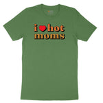 I Love Hot Moms Youth Short Sleeve Tee - Athletic Kelly