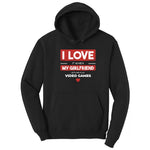 I Love It When My Girlfriend Lets Me Play Video Games - Mens & T-Shirt Hoodie - Jet Black