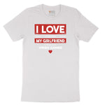 I Love It When My Girlfriend Lets Me Play Video Games - Mens & T-Shirt Short Sleeve Tee - White