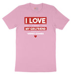 I Love It When My Girlfriend Lets Me Play Video Games - Mens & T-Shirt Youth Short Sleeve Tee - Candy Pink