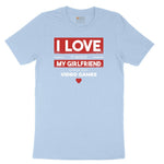 I Love It When My Girlfriend Lets Me Play Video Games - Mens & T-Shirt Youth Short Sleeve Tee - Light Blue