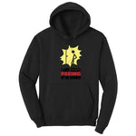I Love Peeing in the Shower - Mens & Ladies T-Shirt Hoodie - Jet Black