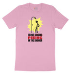 I Love Peeing in the Shower Youth Short Sleeve Tee - Candy Pink