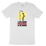 I Love Peeing in the Shower Youth Short Sleeve Tee - White