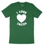 I Love Tacos Short Sleeve Tee - Athletic Kelly