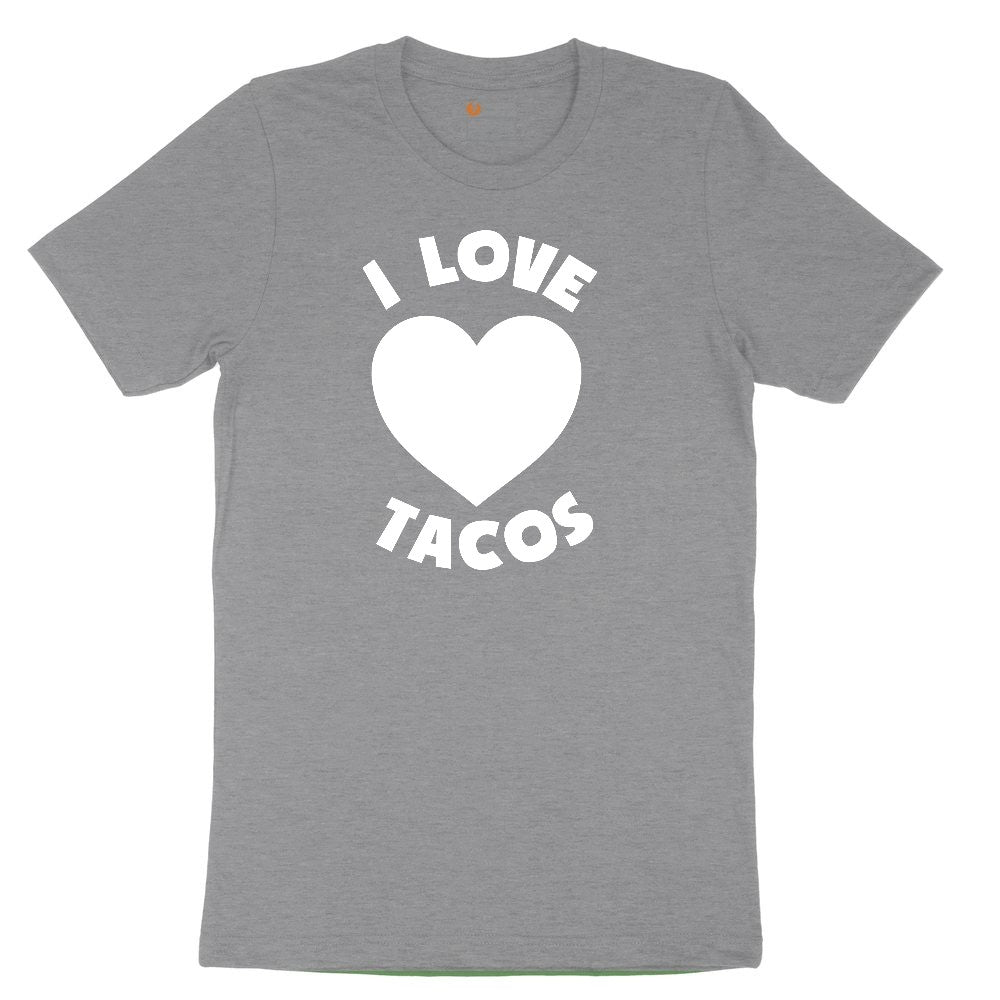 I Love Tacos Youth Short Sleeve Tee - Athletic Heather
