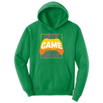 I Paused My Game to Come Here - Mens & Ladies T-Shirt Ladies Hoodie - Kelly Green