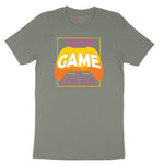 I Paused My Game to Come Here - Mens & Ladies T-Shirt Ladies Short Sleeve Tee - Bamboo Blackout