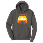 I Paused My Game to Come Here - Mens & Ladies T-Shirt Hoodie - Charcoal