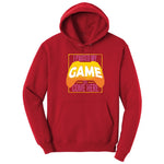 I Paused My Game to Come Here - Mens & Ladies T-Shirt Hoodie - Red