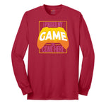 I Paused My Game to Come Here - Mens & Ladies T-Shirt Long Sleeve Tee - Red