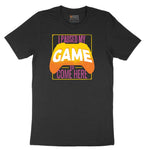 I Paused My Game to Come Here - Mens & Ladies T-Shirt Short Sleeve Tee - Jet Black